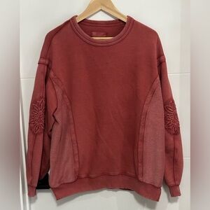 Aerie: Keep It Light Crochet Sweatshirt (pit to pit approx 24in) - Size XXS